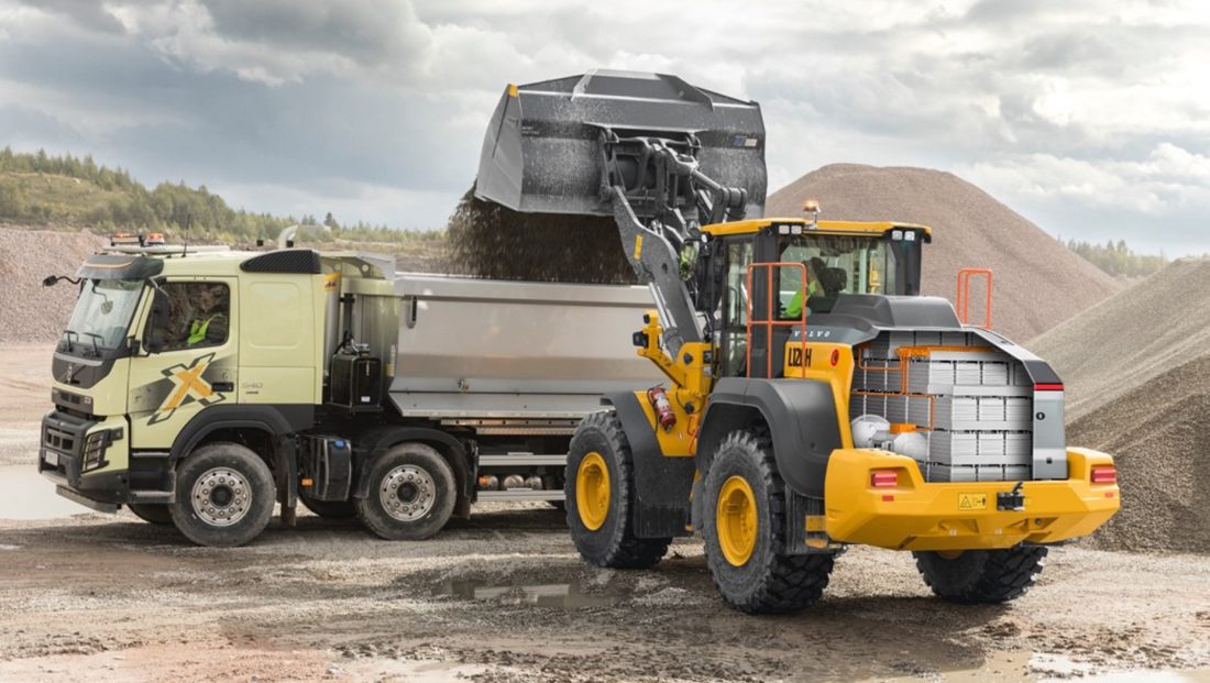 Batterielektrisk hjullaster fra Volvo CE