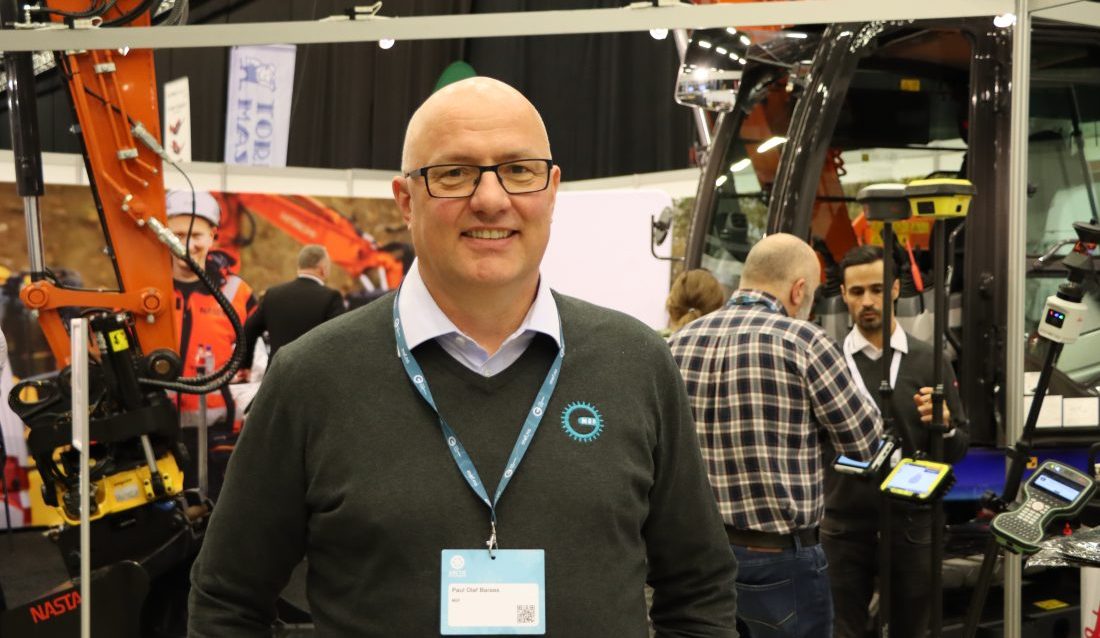 Paul Olav Baraas, messegeneral og regionsjef i MEF region Vest, ønsker velkommen til Anlegg 2023 i Haugesund