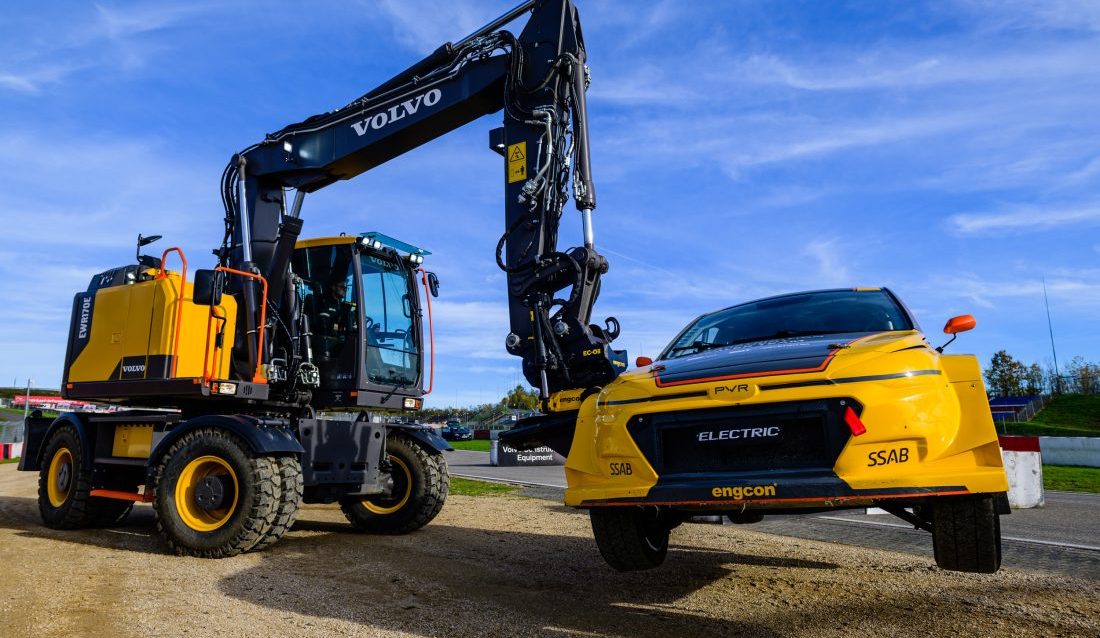 Engcon satser videre på el-rally