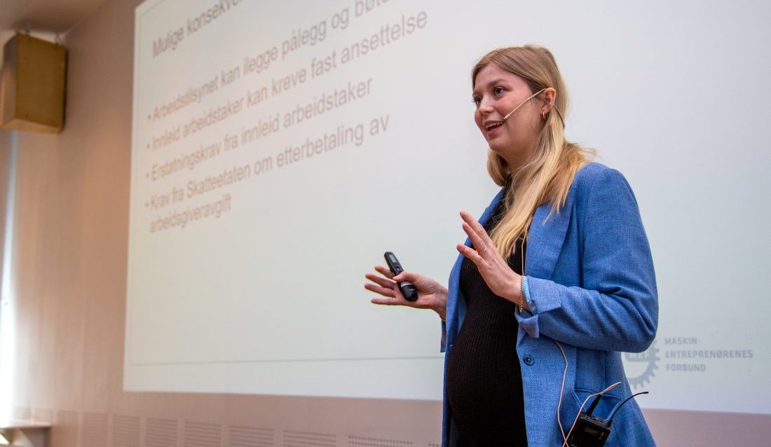 ANGÅR MANGE: Ifølge MEFs advokat Solveig Nørstrud Wanvik, vil flere av regelendringene kunne ha stor betydning for MEF-bedrifter. (Foto: Runar F. Daler)