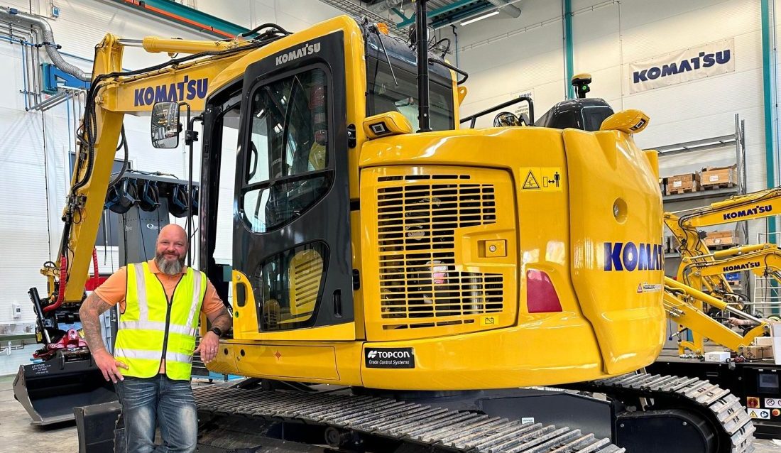 Tim Jørstad i Hesselberg leder satsningen og har hovedansvaret for Topcon. (Foto: Hesselberg)