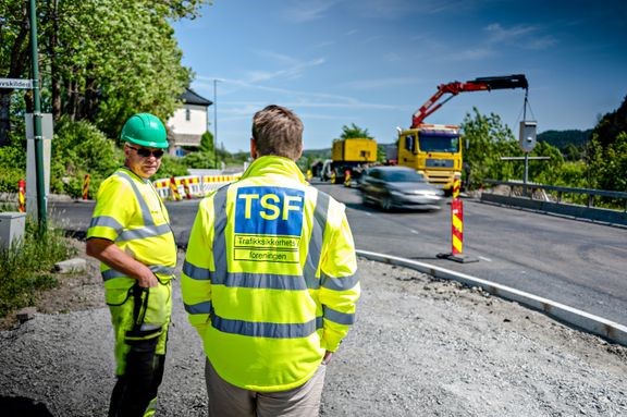 - Husk at de som jobber ute på veien er noens mamma, pappa, søster, bror, datter eller sønn. (Foto: Robert Eik)