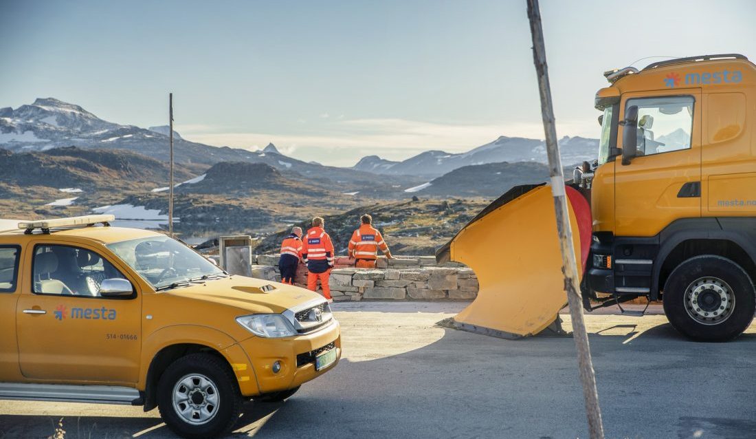 Mesta mener det offentlige må skjerpe seg, og stiller klimakrav til Statens vegvesen og fylkeskommunene. (Foto: Mesta)