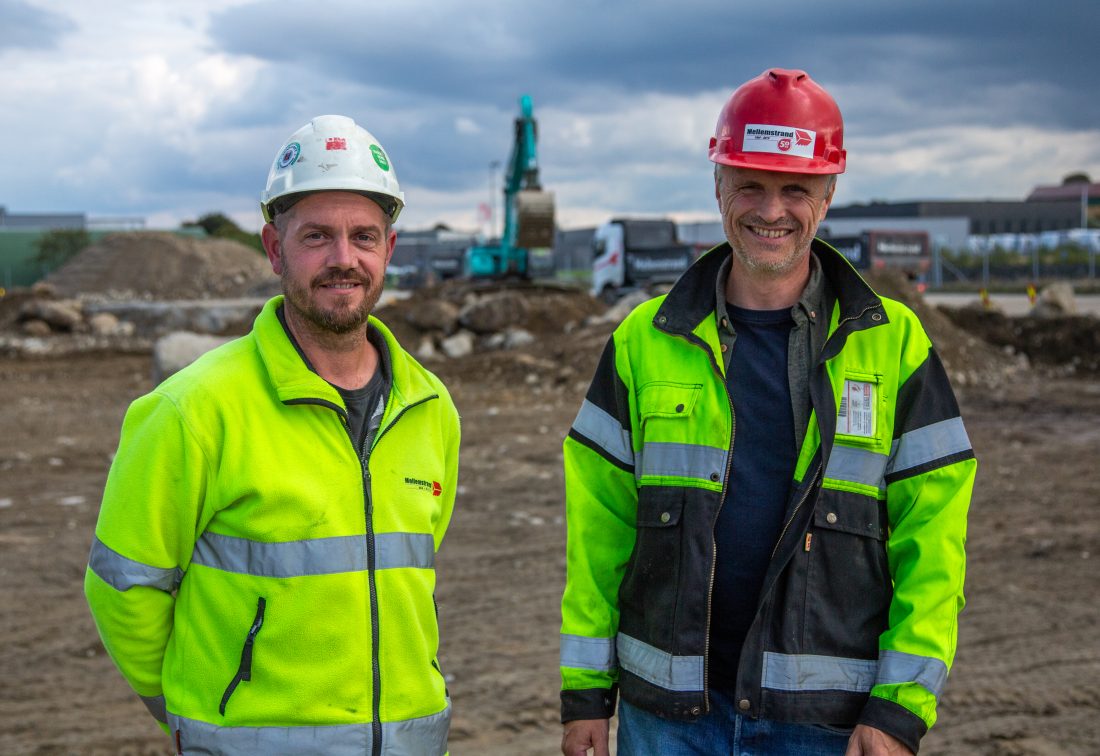 BRA TEAM: Faglig leder Morten Sveinsvoll og daglig leder Ole Morten Mellemstrand har over tid gjort en så solid innsats for lærlinger at Mellemstrand AS har blitt nominert til prisen for Årets lærebedrift for 2023. (Foto: Runar F. Daler)