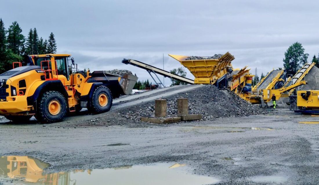 Franzefoss Minerals har inngått avtale med Hagen Group om kjøp av aksjene i Toten Pukk AS. (Foto: Franzefoss Minerals)