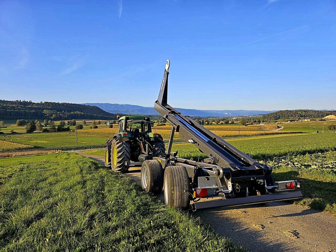 MetaFlex 50-65 Lav er 7,5 meter og har styrende bakaksel som standard. (Foto: Metsjö)