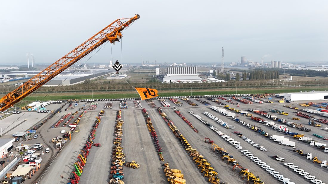 Mer enn 3800 enheter ble auksjonert bort i løpet av de tre dagene Richie Bros. arrangerte «Moerdijk Live Xperience» i Nederland. (Foto: Ritchie Bros.)