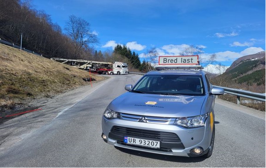 Takstene for å bruke Statens vegvesens ledsagertjeneste går opp. (Foto: Thomas Karlsen Skogvold, Statens vegvesen)
