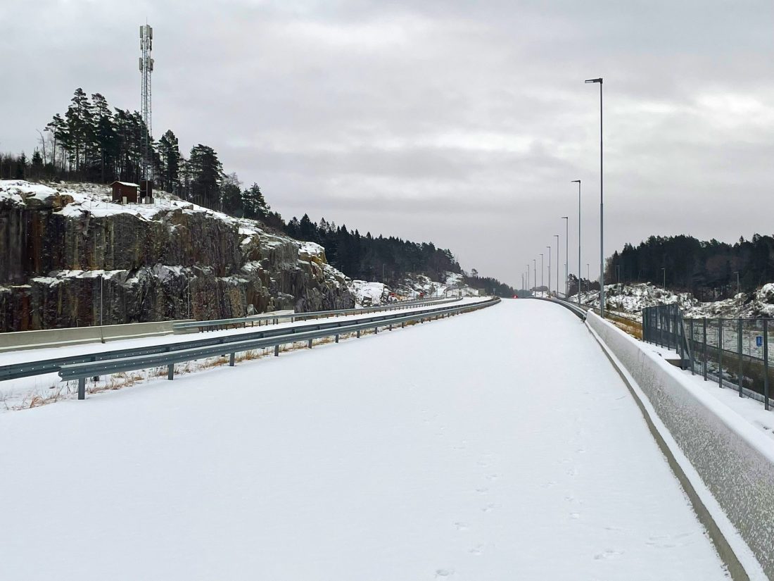 Gjenopptar byggingen: Det er ambisjon om at byggearbeider for ny E39 videre fra Mandalskrysset kan være i gang i løpet av første halvår 2025. (Foto: Nye Veier)