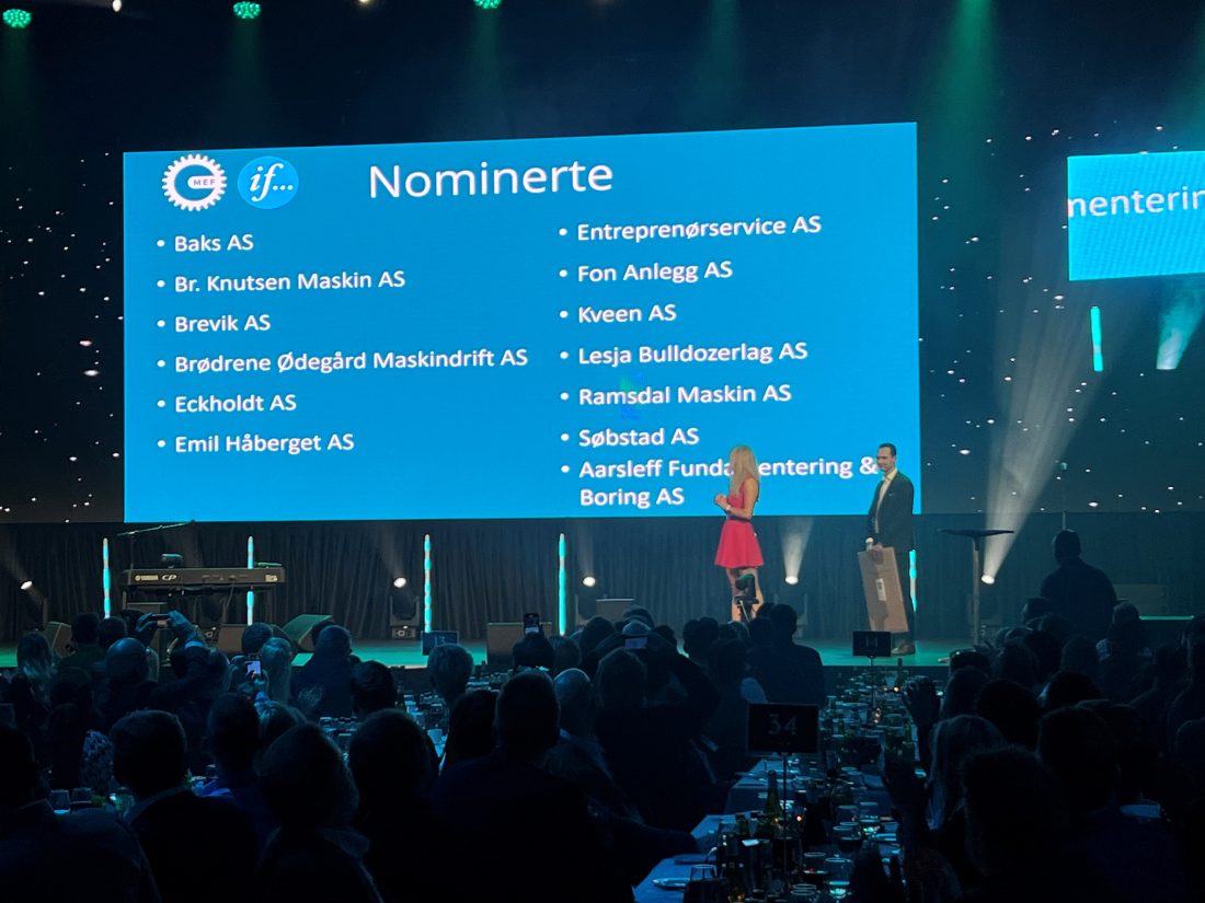 Disse var nominert til årets pris. (Foto: Njål Hagen)
