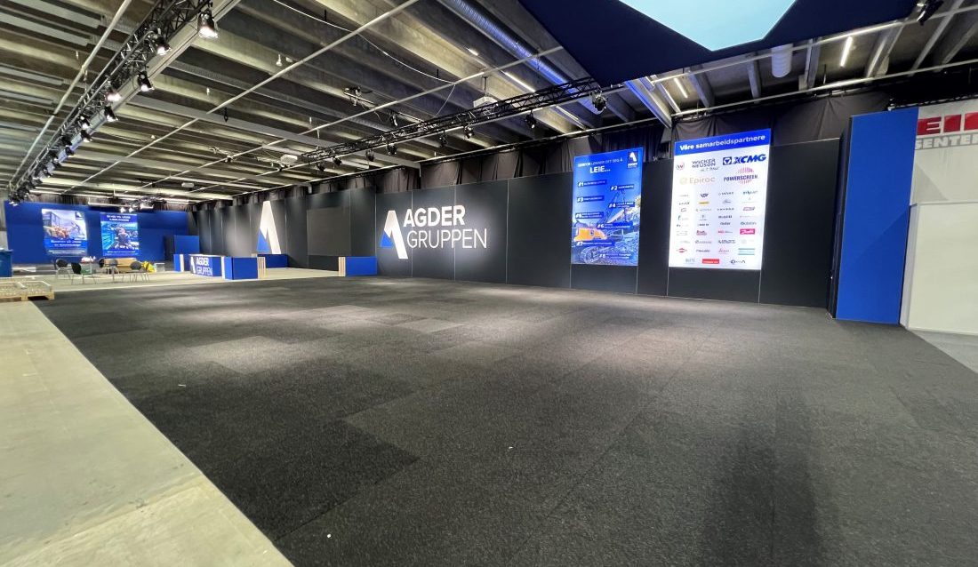 Pressemeldingen om oppbudet kom mot slutten av første dagen av Vei og Anlegg 2024. (Foto: Njål Hagen)