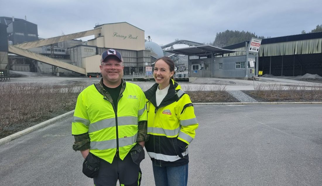 Trond Lysaker og Margrethe Ollendorff Lien. (Foto: Feiring)