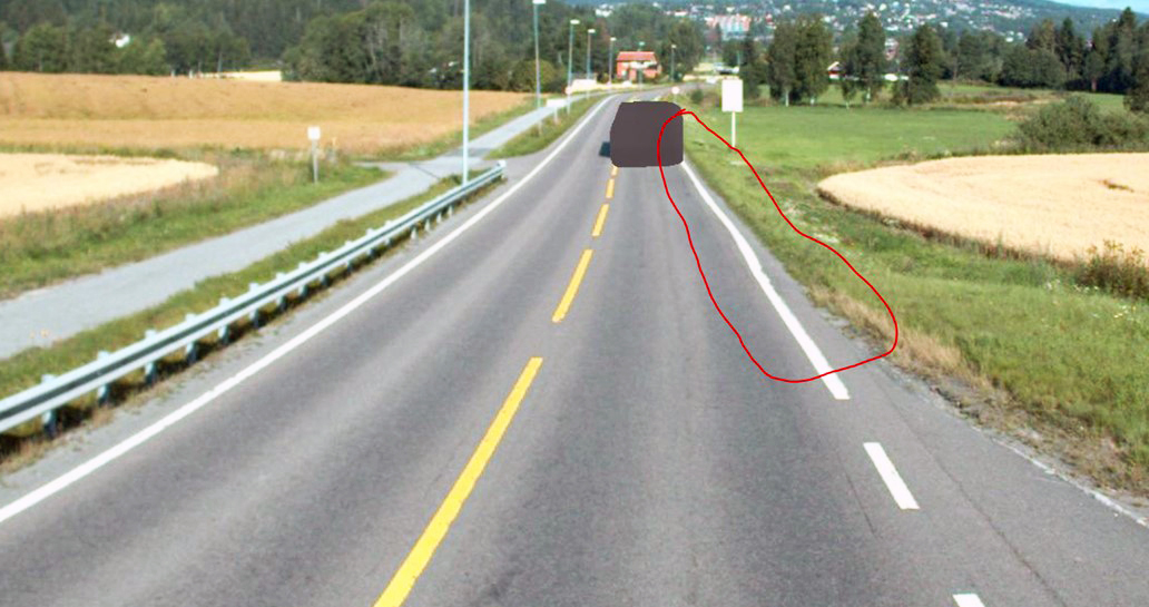 Fra Gaustadgata-krysset og nordover må Statens vegvesen forsterke vegen før den kan asfalteres på nytt. (Foto: Statens vegvesen)