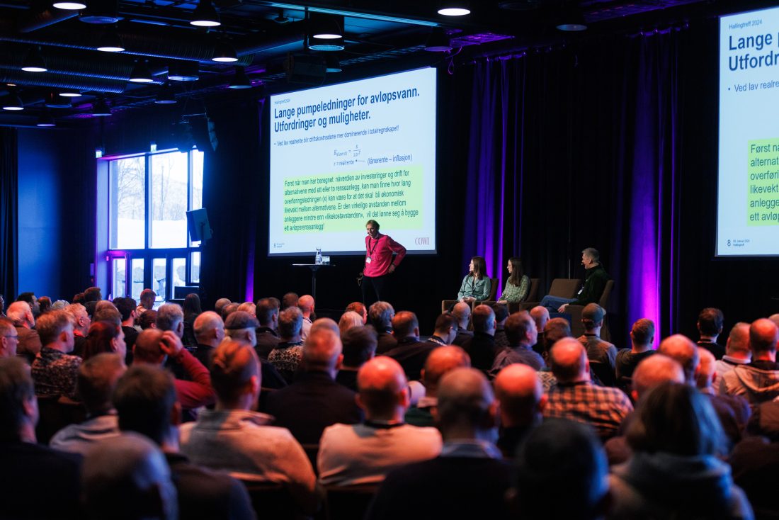 Hallingtreff 2025 finner sted 13.-15. januar 2025 på Vestlia Resort. Her fra arrangementet i 2024. (Foto: Hallingplast)