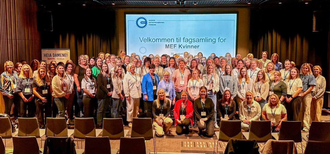 MEFs kvinnenettverk er populært, og vokser stadig. (Foto: Runar F. Daler)