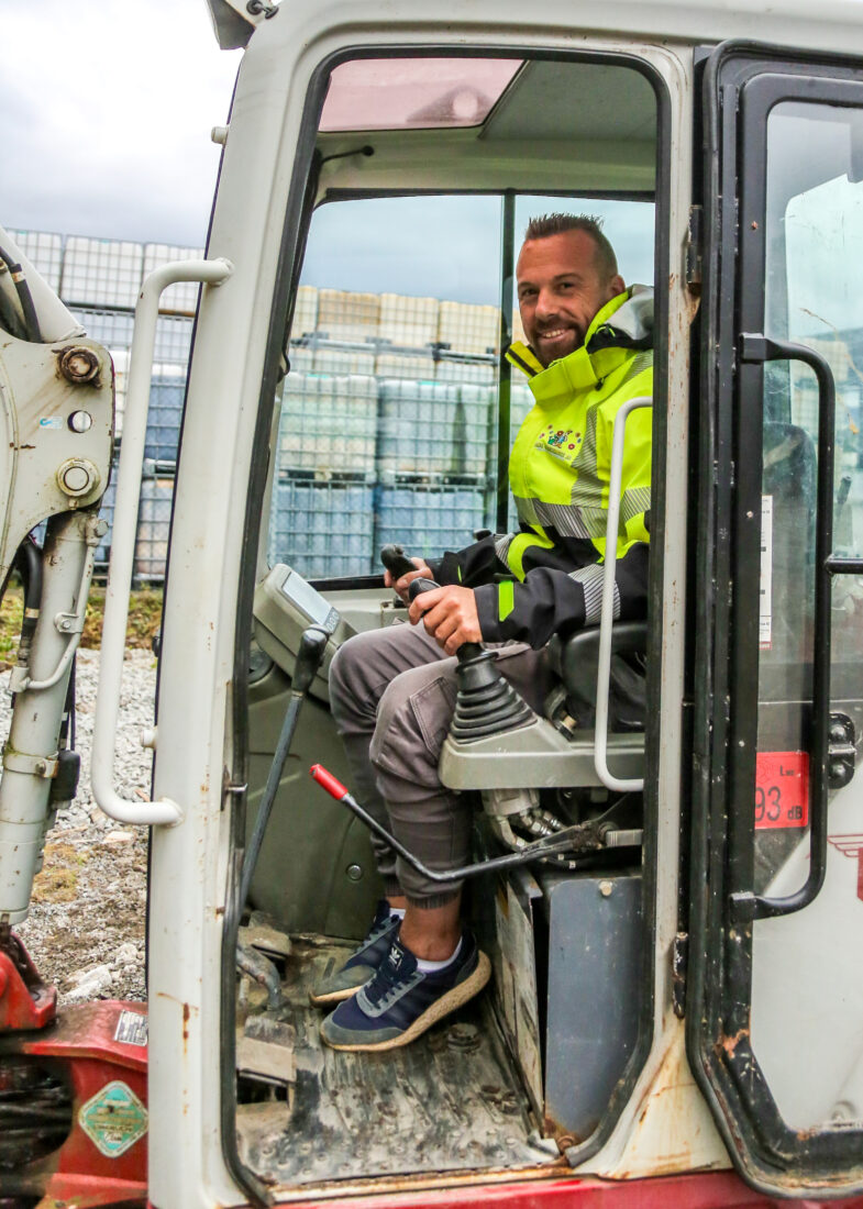 I dag er Jans Hageservice en mellomstor aktør med 32 ansatte, som i 2023 omsatte for 80 millioner kroner. (Foto: Runar F. Daler)