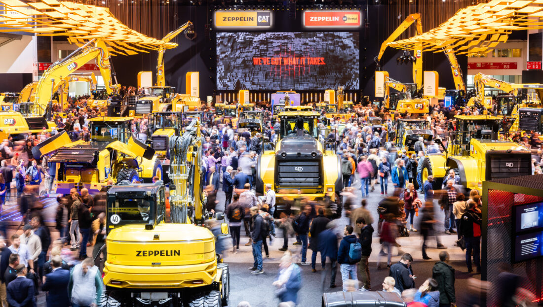 Onsdag denne uken kom nyheten om at tyske Zeppelin Group kjøper Pon Equipment i Nederland og Norge. (Foto: Messe München)