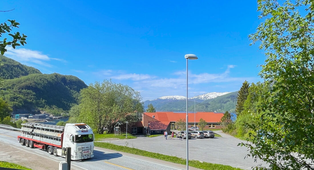 Gamle Kobbelv vertshus skal bygges om og blir kanskje Norges flotteste anleggsrigg. (Foto: Statens vegvesen)