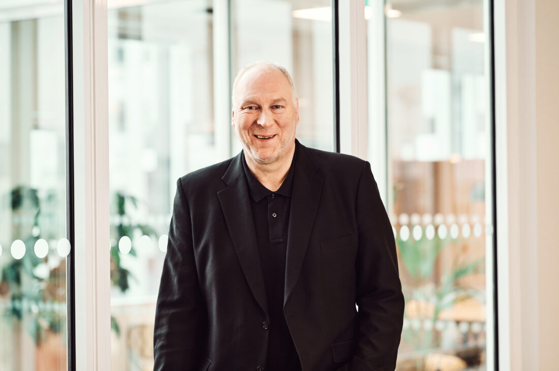 Ny konserndirektør i Bane NOR: Stein-Erik Vellan. (Foto: Telia)