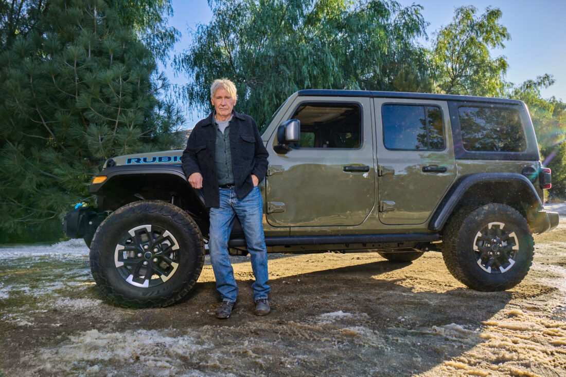 Harrison Ford frontet Jeeps Super Bowl-reklame. (Foto: Stellantis)