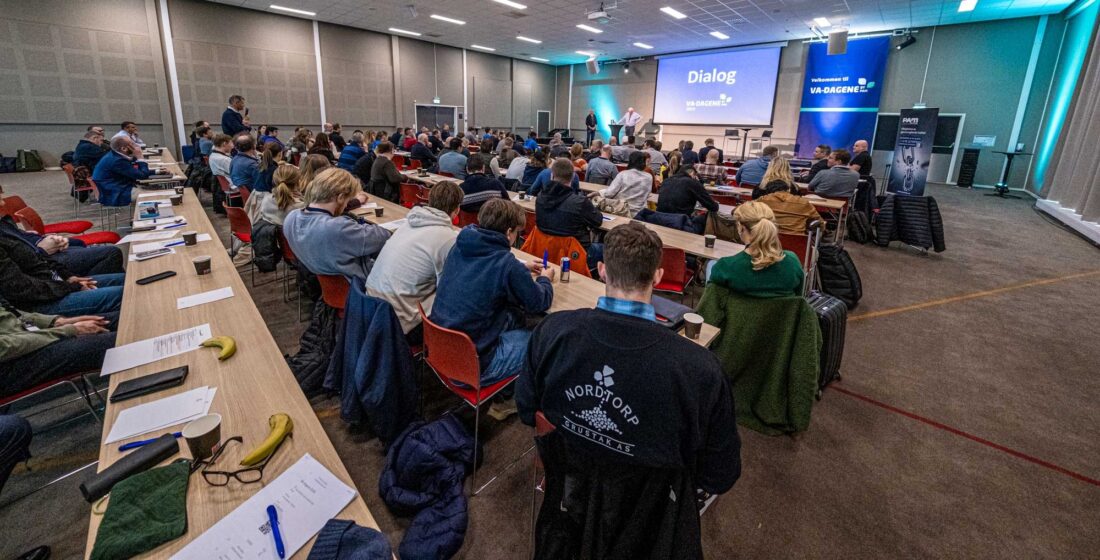 Presset kommuneøkonomi og verdien av å snakke sammen, var to av hovedtemaene på konferansen VA-dagene i april. Nå er den avlyst – på grunn av presset kommuneøkonomi. (Foto: Jørn Søderholm, Praktisk Talt AS)