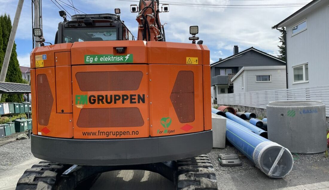 Fyllingen Maskin er tildelt rammeavtale med Bergen Vann. (Foto: Fyllingen Maskin)