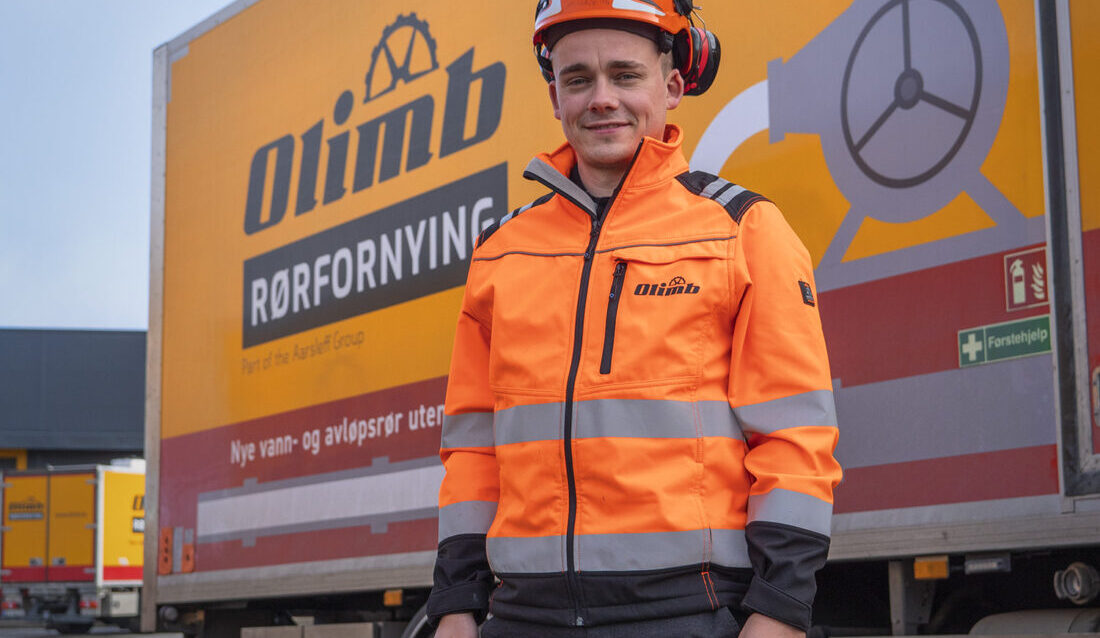 Jesper Aamot Langbraaten (32) har overtatt som operativ leder (COO) i Olimb Rørfornying AS. (Foto: Olimb Rørfornying)