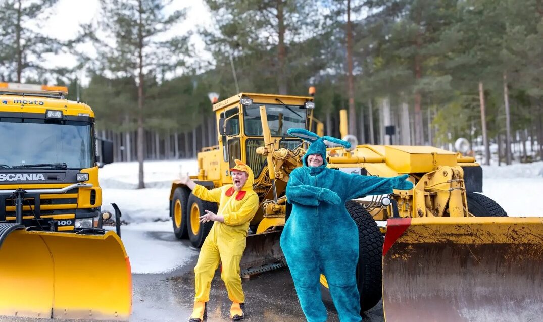 Påske på Norsk vegmuseum. (Foto: Kristine Salme/Norsk vegmuseum)