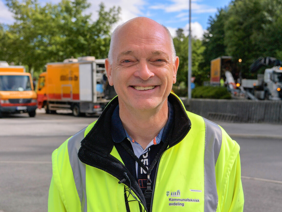 Anton Bøe, leder Vann og avløp i Askøy kommune. (Foto: Olimb Rørfornying)